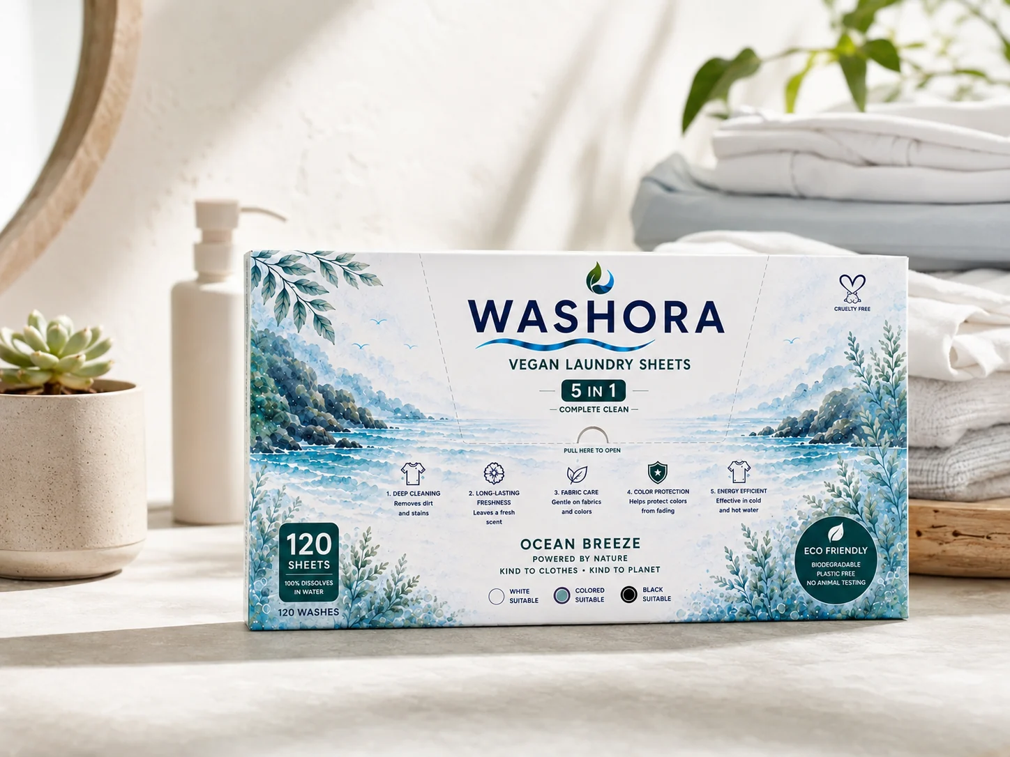 Washora in fris interieur